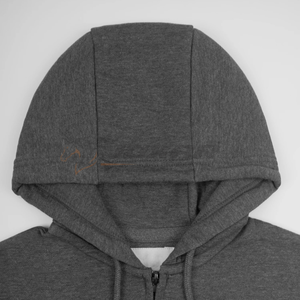 Venta al por mayor de los hombres XS tamaño 100% algodón con capucha invierno térmico con cremallera chaqueta de lana con logotipo personalizado impreso 3D patrón de diseño - Product Image 3