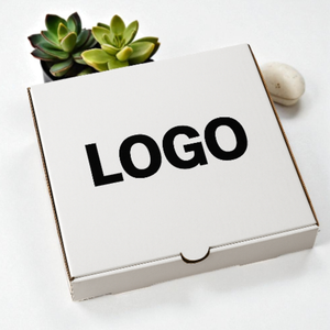 Caja de pizza corrugada de papel Kraft ecológica de tendencia caliente para restaurante Embalaje de panadería para llevar y entrega de comida rápida - Product Image 2