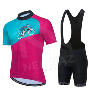 Uniforme de ciclismo totalmente personalizado al por mayor, Impresión de logotipo personalizado para hombre, Baberos personalizados, uniforme de ciclismo por sublimación - Product Image 1