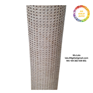 Rouleau de tressage en rotin naturel pour la rénovation de meubles et la décoration intérieure, surface lisse et motif de tissage uniforme - Product Image 3