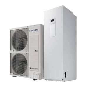 Pompa di Calore Samsung 12 kW EHS Mono R32 con Serbatoio da 200 Lt, Sistema HVAC Monofase per Casa, ClimateHub - Product Image 1