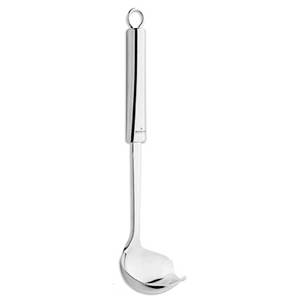 Utensilio de Cocina, Cucharón para Salsas de Acero Inoxidable (5.4x28.7cm) SMART, Cucharón de Cocina Cromado Pulido 2429 - Product Image 1