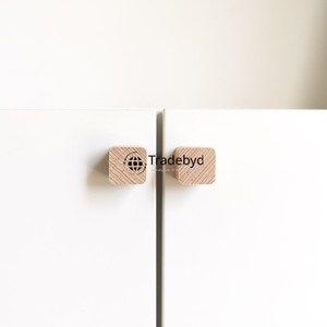 Tiradores de cajón de madera únicos tiradores de muebles rústicos decoración hecha a mano Tradebyd - Product Image 4