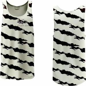 Débardeur pour hommes personnalisé Logo de la marque Hauts tricotés personnalisés sans manches Concevez votre propre photo ou texte photo pour la course à pied en salle de sport - Product Image 3