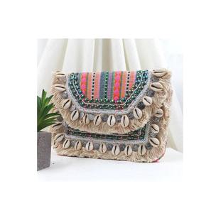 Elegant Design Natural Jute Pouch <b>Bags</b> With Top Design Custom Size Shape Superior Quality Handmade Canvas Women <b>Bags</b> - Product Image 1