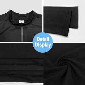 Camiseta de compresión para hombre, servicio OEM, 100% algodón, corte holgado, estilo propio, estampada, manga larga. - Product Image 5