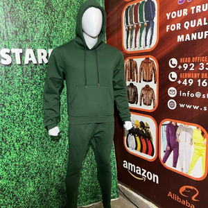 Meilleurs survêtements d'hiver en polaire du fabricant pour hommes grande taille avec logo personnalisé ensembles écologiques meilleure vente à bas prix - Product Image 1