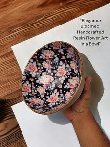 Ensemble de bols en bois conviviaux accessoires en bois de cuisine faits à la main bols en bois bols de service rustiques - Product Image 4