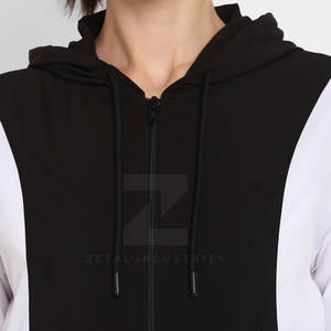 Survêtements à capuche pour femmes de grande taille personnalisés 100% coton respirant fabriqué au Pakistan - Product Image 5