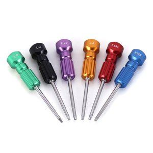 Manual Dental Implant Abutment Screwdriver Kit 8pcs Tools <b>Set</b> Stainless Steel DLC Coated Compatible Most Implants Surgical - Product Image 2