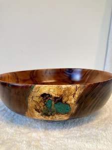 Cuenco de resina de madera Premium, frutero decorativo hecho a mano elegante para cocina casera y decoración de comedor moderna - Product Image 6