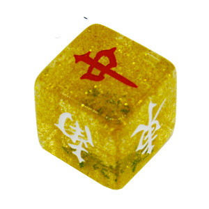 Dados de Resina de Lujo Modernos de 6 Caras para Predicción del Viento, Portátiles, Duraderos, Ecológicos, Grandes de 24mm, Accesorios de Mahjong para Entretenimiento - Product Image 3