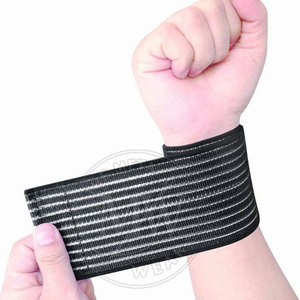 Poignets de gymnastique d'haltérophilie enveloppes de main d'entraînement de forme physique bandes de main respirantes rembourrées - Product Image 5