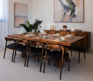 Mesa de Comedor de Madera de Acacia de Tamaño Personalizado |   Hecho a Medida en Madera Maciza - Product Image 3