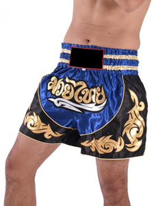 กางเกงมวย MMA รุ่นฮิต ผ้าโพลีเอสเตอร์ 100% สำหรับต่อสู้ มวยไทย แห้งเร็ว เสื้อผ้าศิลปะการต่อสู้ชาย กางเกง MMA ระดับนานาชาติ 180 กรัม - Product Image 5