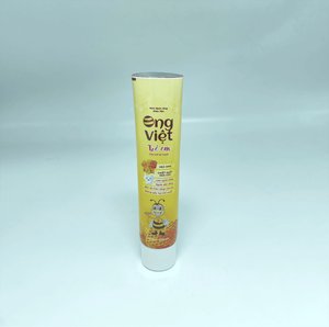 Tube cosmétique blanc en PE avec bouchon à clapet brillant, emballage pour shampoing, soin de la peau, sérum - Product Image 5