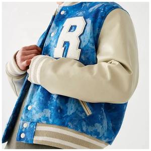 Top Design Letterman Veste d'hiver universitaire en laine pour hommes Broderie personnalisée Veste d'hiver respirante de style lycée - Product Image 4