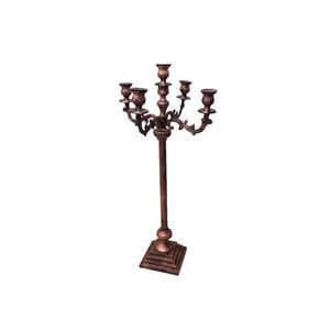 Rose Gold Christmas Votive <b>Candle</b> Stand Holder for Home & Hotel Lighting Decor Elegant <b>Pillar</b> Candelabra - Product Image 4