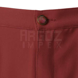 กางเกงขาบานผู้ชายผ้าคอตตอนทรงตรงเอวกลางแบบลำลองซักได้หลายกระเป๋าดีไซน์ตามสั่ง - Product Image 4