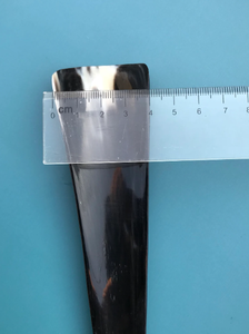 Calzador de buey de cuerno natural, calzador personalizado con mango largo, calzador de buey personalizado para el Día del Padre Unisex, un gran regalo - Product Image 4