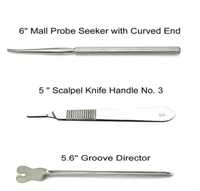 Instruments de dissection Kit de dissection vétérinaire avec des outils durables |   Parfait pour l'enseignement des sciences vétérinaires, instruments chirurgicaux