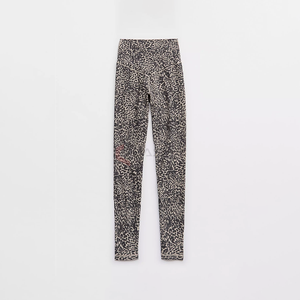 Leggings taille haute pantalons de yoga élastique coupe ample neuf points course Fitness pantalon avec poches fabricant - Product Image 6