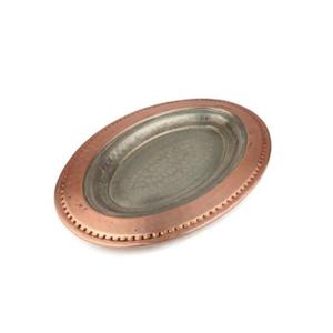 Plateau de service en laiton et métal de qualité supérieure de luxe avec design orné Plateau de service de forme et de taille personnalisées de Rana Overseas Inc - Product Image 1