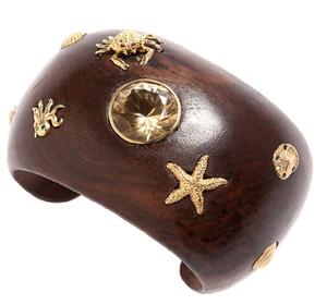 Brazalete y pulsera de madera de diseño NATURAL, pulseras de madera de tamaño personalizado, brazalete hecho a mano con flores, brazalete de madera - Product Image 1