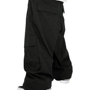 Pantalones cortavientos de nieve Cargo holgados impermeables al por mayor personalizados pantalones de talla grande ropa de calle para mujer pantalones de esquí y snowboard - Product Image 1