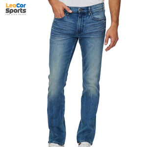 กางเกงยีนส์สำหรับผู้ชาย,กางเกงผ้ายีนส์สีฟ้า OEM ODM มาใหม่ล่าสุดออกแบบโลโก้ที่กำหนดเอง - Product Image 5