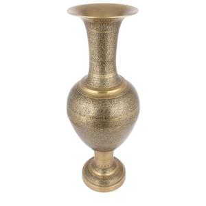 Jarrón de Flores de Diseño Personalizado Más Vendido para Centros de Mesa de Boda, Jarrones de Flores de Metal con Acabado Brillante, Artículo para Uso como Maceta - Product Image 1