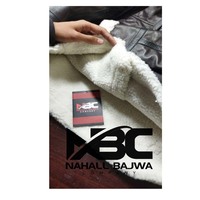 Veste en cuir marron pour pilote B3, veste bomber en fourrure pour aviateur.