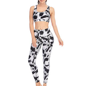 Vêtements de yoga pour femmes en gros, taille plus, légers, respirants, ensembles de yoga tendance - Product Image 1