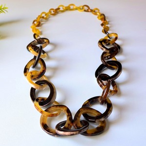 สร้อยคอโชคเกอร์รูปเขาควายออกแบบเครื่องประดับขายส่ง - Product Image 3