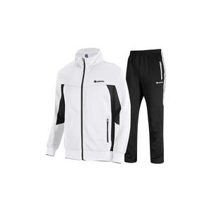 Survêtements pour hommes Survêtements pour hommes Survêtements pour hommes 2 pièces Décontracté Athlétique Jogging Warm Up Full Zip Sets - Product Image 2