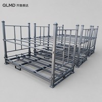 Chariot de stockage de pneus robuste à 3 niveaux personnalisé |   Support à pneus empilable en acier |   Solution d'entrepôt professionnelle