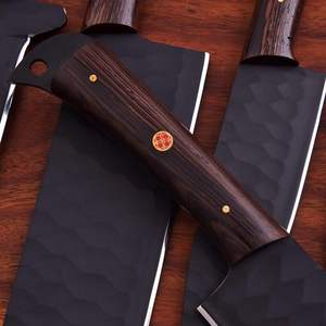 Ensemble de couteaux de chef professionnels en acier Damas fait main, 5 pièces, écologiques, utilitaires, en acier à haute teneur en carbone - Product Image 3