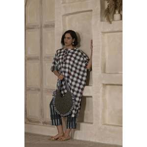Conjunto de Kaftan Kurta Love Notes, Talla Única, Ligero, para Primavera/Verano - Product Image 1