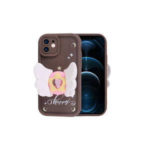 Coque de protection en silicone de luxe Netzy pour iPhone 12 13 Pro Max & Plus, design mignon avec protection de l'appareil photo - Product Image 4