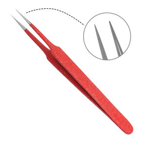 Pinzas de extensión de pestañas de volumen Pinzas de pestañas Punta de fibra Pinzas de pestañas raayin Venta al por mayor - Product Image 2