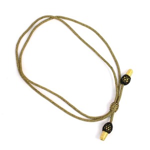 Cordon de mentonnière OEM Cordon pour chapeau Cordon en mylar Cordons et aiguilles pour chapeau Accessoires pour uniformes de cérémonie - Product Image 4