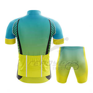 Kit de cyclisme de style décontracté pour les promenades récréatives avec maillot décontracté et short souple Kit de cyclisme aérodynamique élégant - Product Image 2