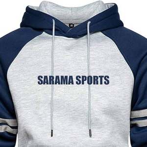 Sweat à capuche uni de haute qualité pour hommes, sweat à capuche en coton surdimensionné, streetwear, vente en gros de sublimation athlétique - Product Image 2