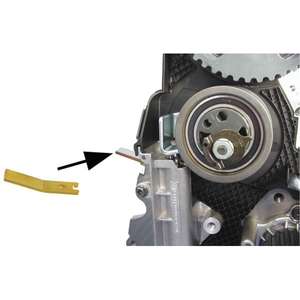 Tendeur de courroie Gedore KL-0280-16 avec plaque de retenue VW-Audi – Composant essentiel pour l'entretien des véhicules - Product Image 2