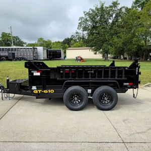Remolque Hidráulico Multifuncional de 6' X 10' con Rampas de Carga (2) Componentes de Transmisión Ejes de 5200 lb GVWR 9990 - Product Image 1