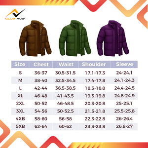 Manteau d'hiver pour hommes résistant à l'eau zippé chaud doudoune coupe-vent isolé vêtements d'extérieur toile support solide temps froid Double - Product Image 6