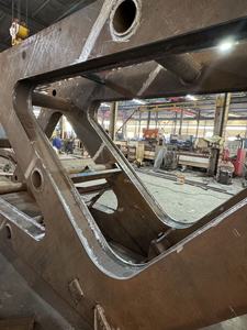 Tùy chỉnh nhiệm vụ nặng nề kết cấu khung thép chế tạo với độ chính xác Hàn uốn và cắt dịch vụ - Product Image 2