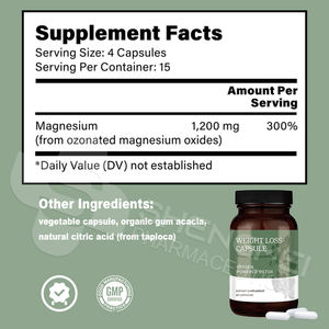 Cápsulas para Adelgazar Personalizadas de Fábrica, Cápsulas para Bajar de Peso Slim Fit, Cápsulas para Bajar de Peso con Vitaminas - Product Image 2