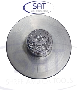 Troqueles de acuñación de joyería de acero inoxidable de calidad Premium SAT, moldes personalizados para hacer caras, maquinaria de monedas para Arabia Saudita Sur - Product Image 4