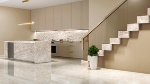 Custom Kitchen Bathroom Vanity <b>Tops</b> Artificial Quartz Stone Countertops Eco-Friendly Fire Resistant 1 Year Warranty Hotel - Product Image 1